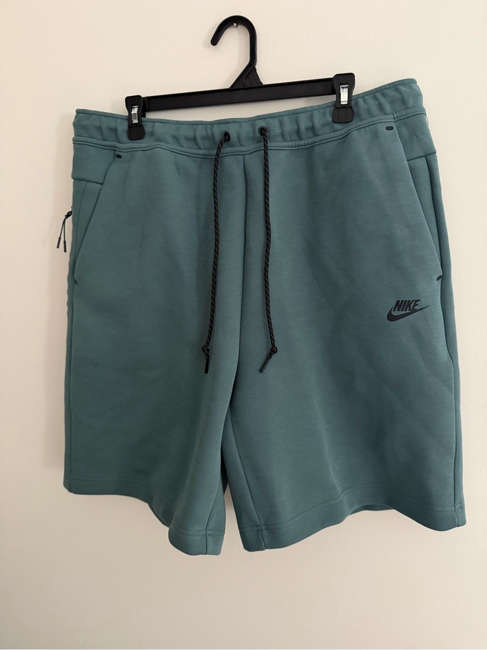 Nike Sportswear Tech Fleece Light Weight Knit Shorts Teal - XL